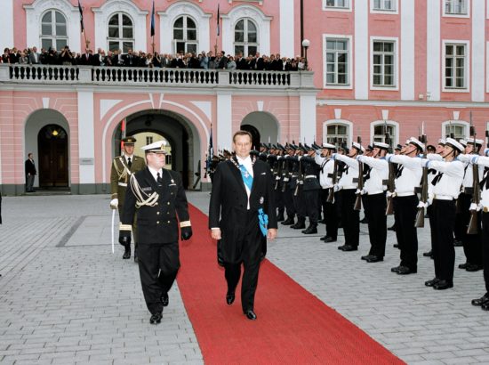 Vabariigi Presidendi Toomas Hendrik Ilvese ametivande andmine Riigikogu ees